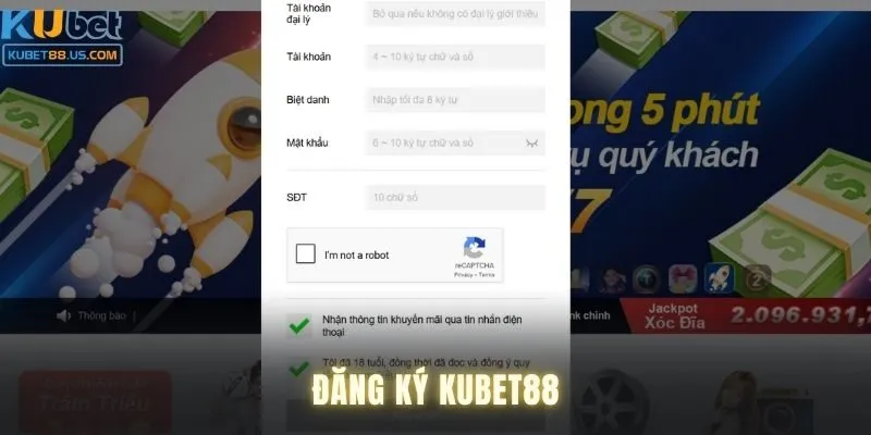 Lưu ý khi đăng ký Kubet88